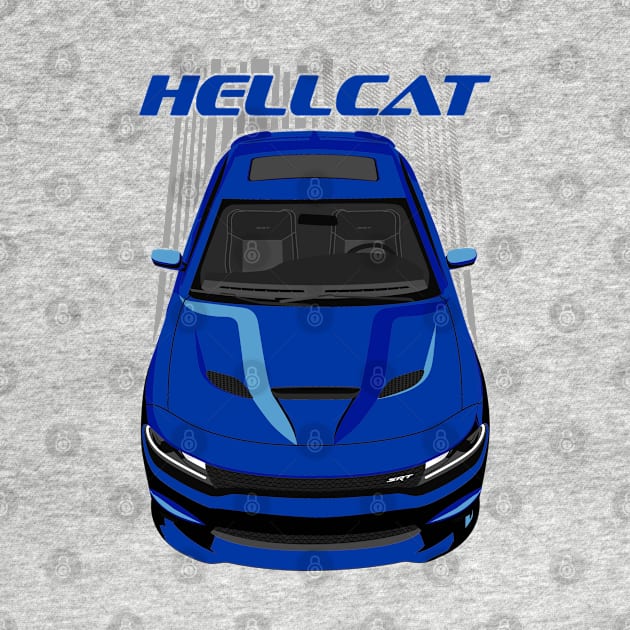 Charger Hellcat - Blue by V8social